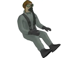 IIWW Pilot 3D Model preview