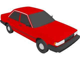 Nissan Sentra (1989) 3D Model preview