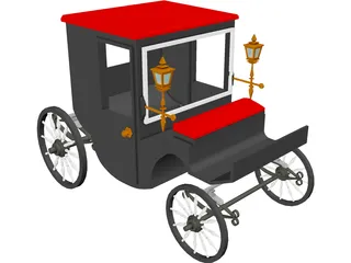 Carriage 3D Model preview