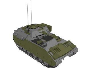 M3 Bradley 3D Model preview