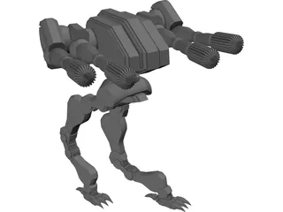 Mech Zues 3D Model preview