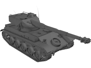 AMX 13 3D Model preview