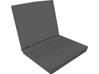Laptop 3D Model preview