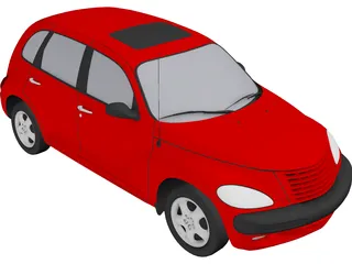 Chrysler PT Cruiser (2001) 3D Model preview