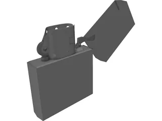 Zippo 3D Model preview