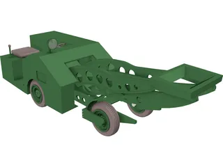 Aircraft Support 3D Model preview