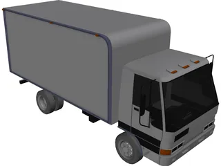 Hino 3D Model preview