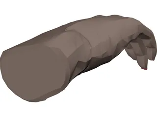 Hand Female 3D Model preview