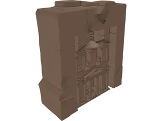 Petra Tomb 3D Model preview