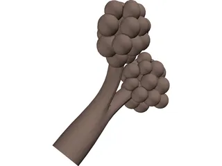 Alveoli 3D Model preview