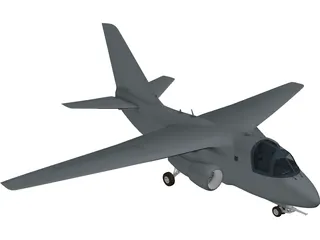 ES 3A Shadow 3D Model preview