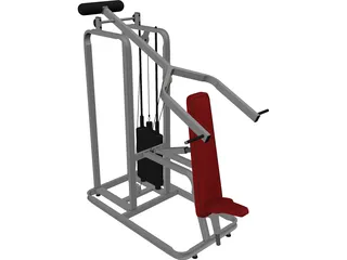 Incline Press 3D Model preview