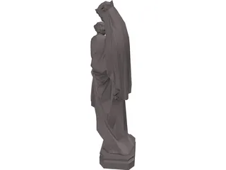 Italian Virgin 3D Model preview