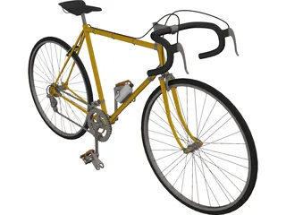 Bicycle Road Milano San Remo 3D Model preview