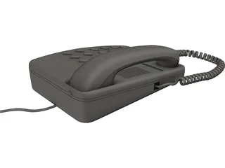 Spanish Telephone 3D Model preview