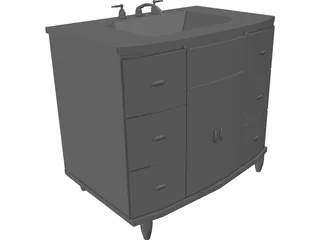 Great Indoors Sink 3D Model preview