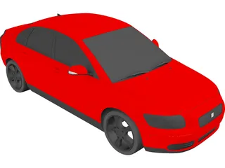 Volvo S40 3D Model preview