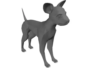 Chihuahua 3D Model preview