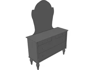 Vanity 3D Model preview