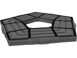 Pentagon 3D Model preview