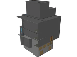 Mercer Lobby 3D Model preview