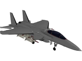 F-15E 3D Model preview