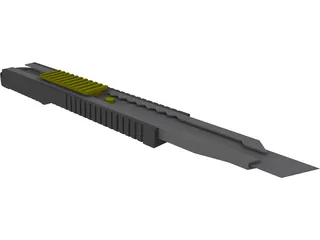 Olfa Stanley Knife fwp-1 3D Model preview