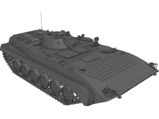 BMP-1 3D Model preview