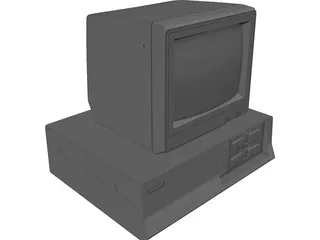 Computer 3D Model preview