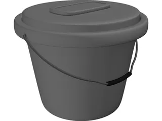 Bucket 3D Model preview