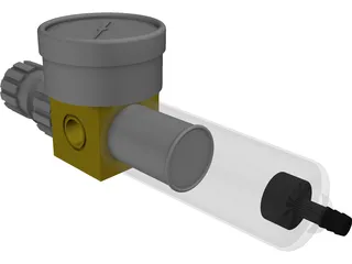 Air Regulator 3D Model preview