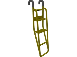 Crew Ladder F-5e 3D Model preview