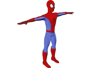Spider Man 3D Model preview