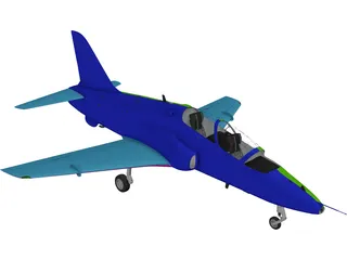 BAE Hawk T1A 3D Model preview