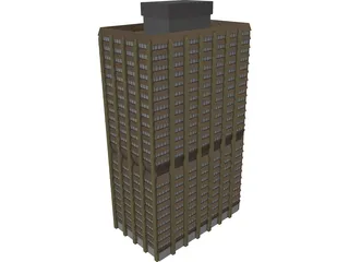 Oxford Street Office Building 3D Model preview