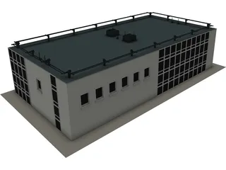 Small Office 3D Model preview