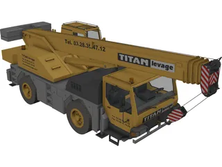 Man LTM 1160 3D Model preview