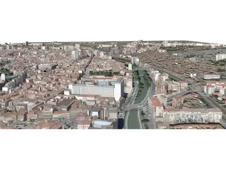 Toulouse City (France) [Part 2/4] 3D Model preview