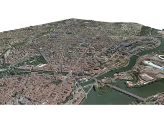Toulouse City (France) [Part 4/4] 3D Model preview