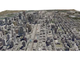 Calgary City 3D Model preview