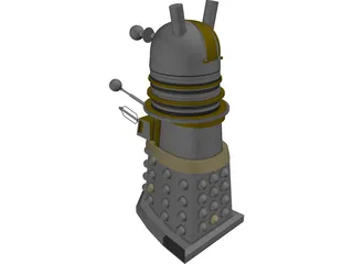 Dalek 3D Model preview