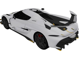 Koenigsegg Jesko (2021) 3D Model preview