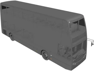 Optare MetroDecker (2014) 3D Model preview