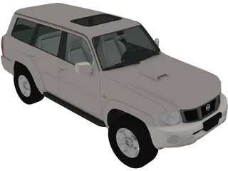 Nissan Patrol (2004) 3D Model preview