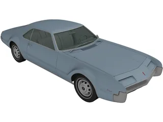 Oldsmobile Toronado (1966) 3D Model preview