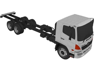 Hino 500 (2016) 3D Model preview