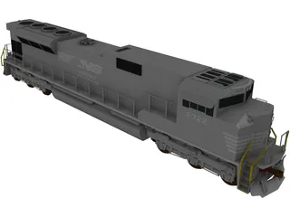 Norfolk Southern SD70ACe 3D Model preview
