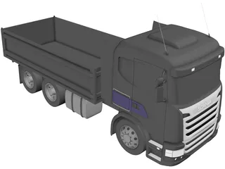 Scania G380 3D Model preview
