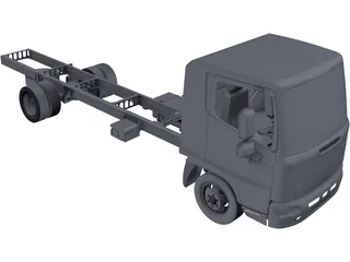 Hino 500 3D Model preview