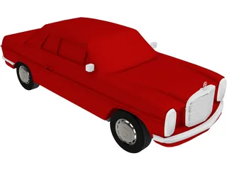 Mercedes-Benz 230 [W114] (1968) 3D Model preview